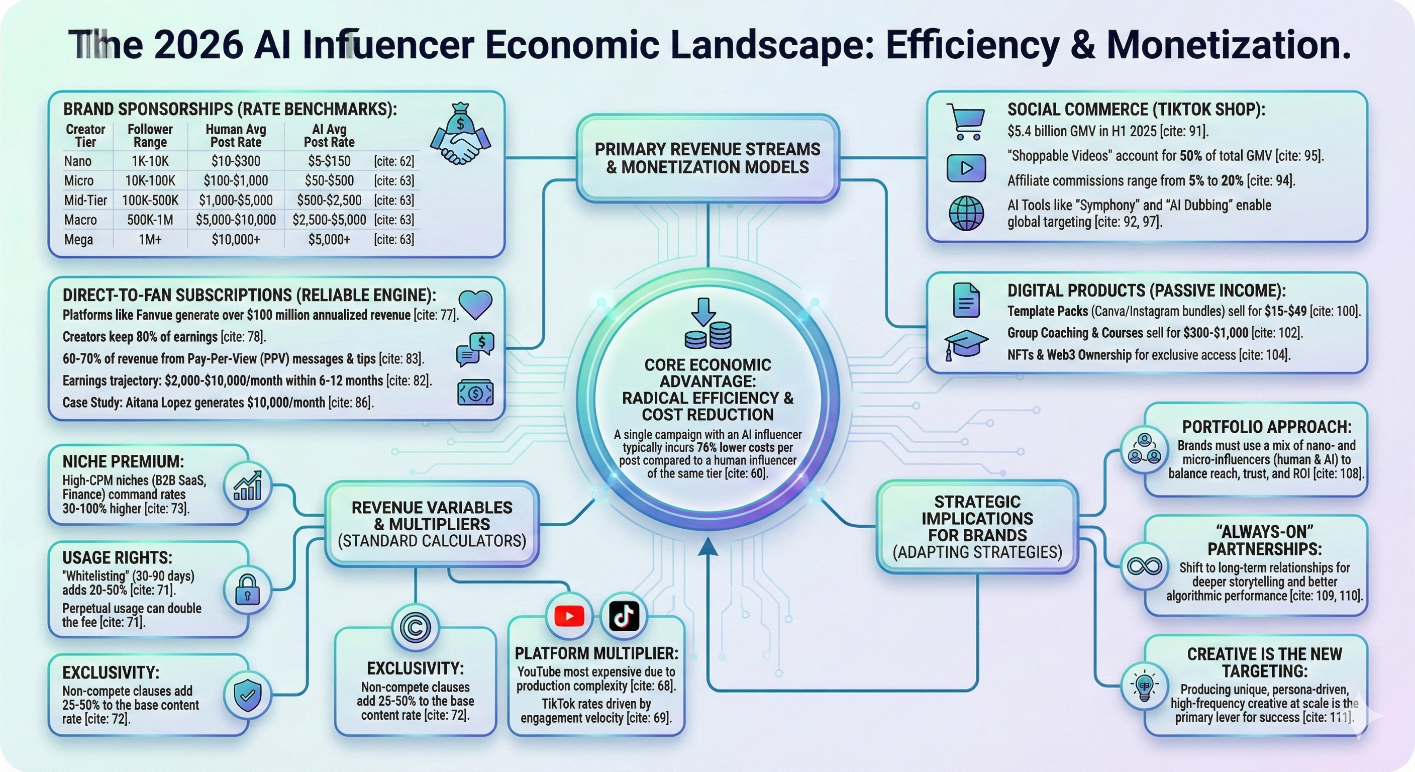 The 2026 AI Creator Revenue Calculator & Economic Framework (Part 2)